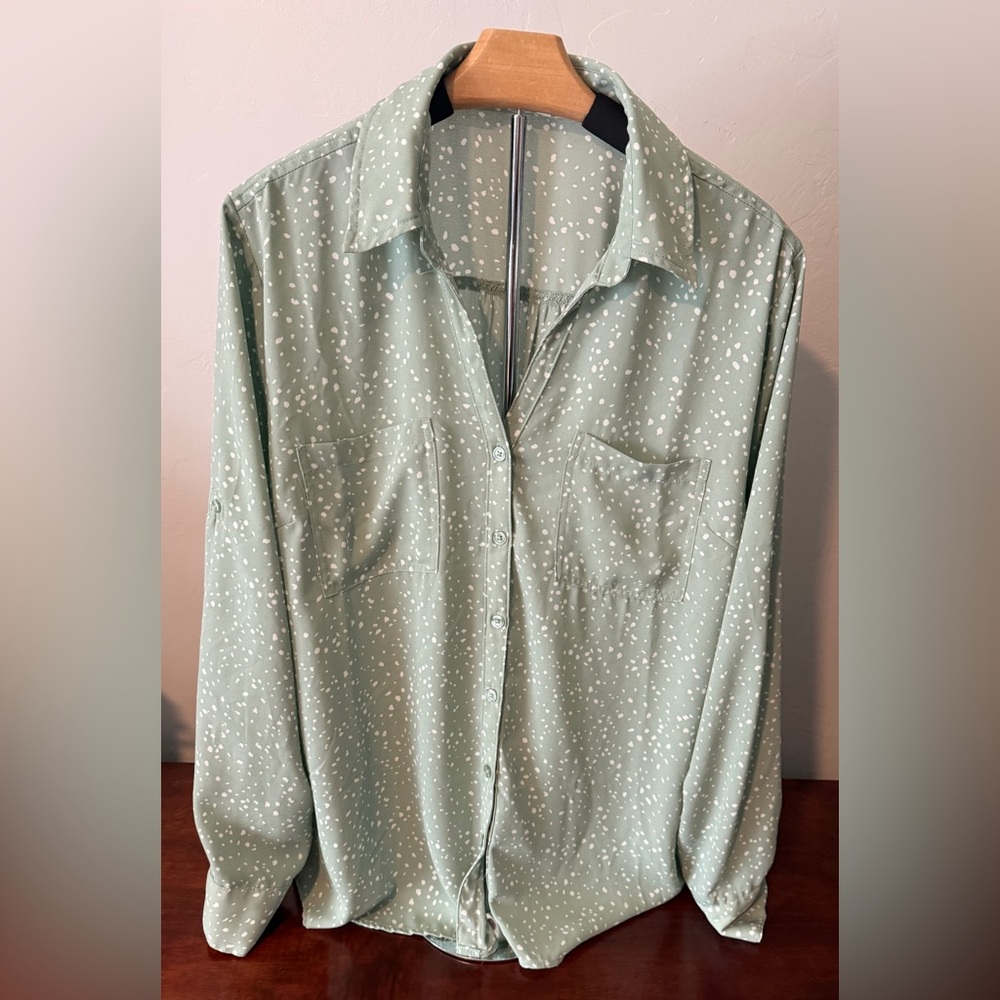 Maurices Button Down Blouse Winona Size XL